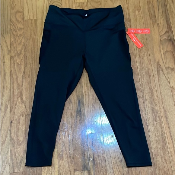 Women’s Black NWT Adrienne Vittadini Sport LeggingsSize 3X - Picture 2 of 13